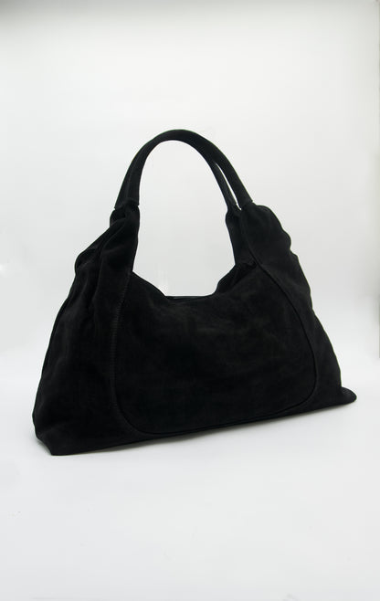 Aria Soft Italian Suede Tote Bag