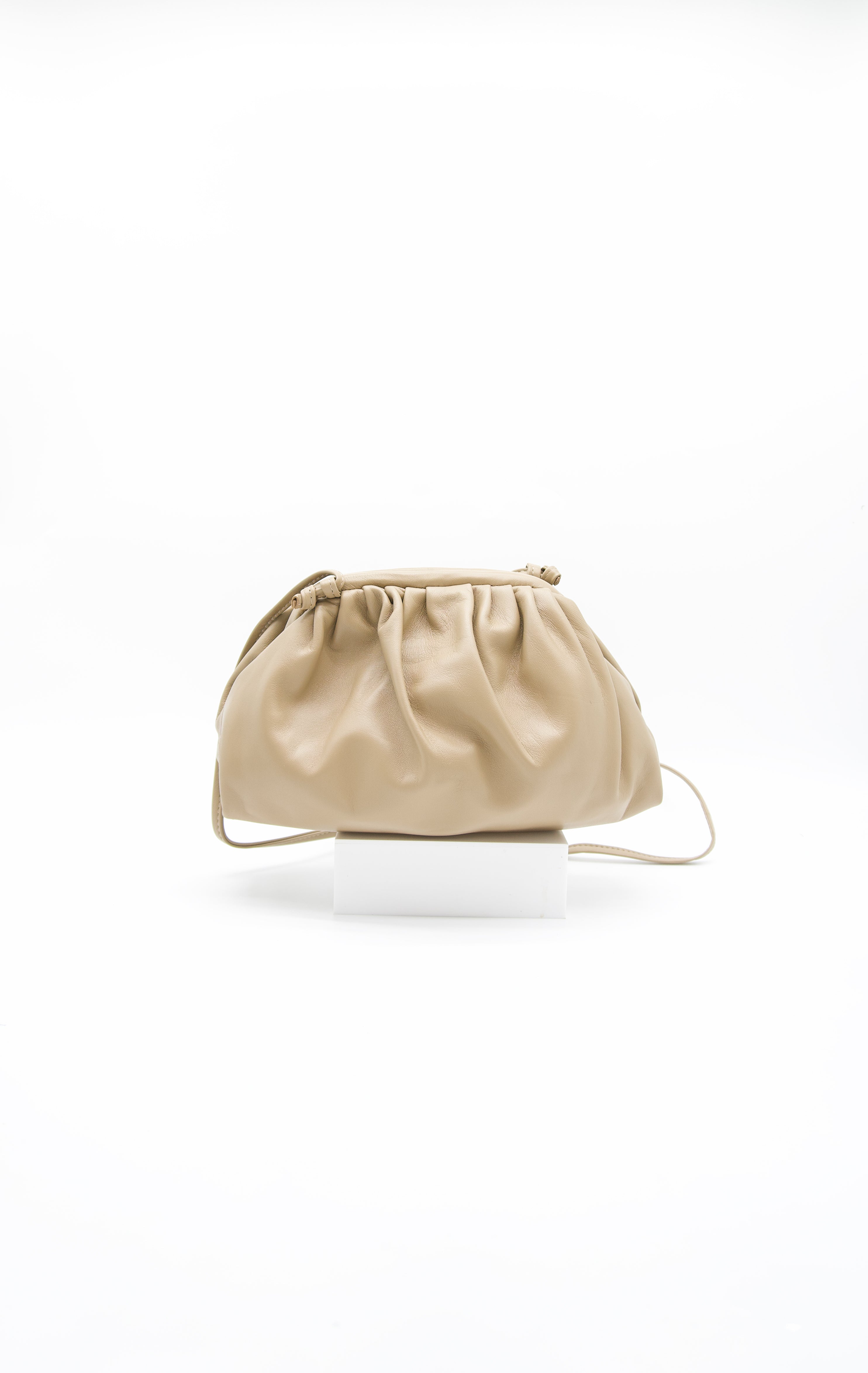 Miliana Italian Leather Pouch Crossbody Bag