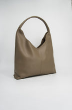 Gaia Hobo Slouch Italian Leather Tote Bag