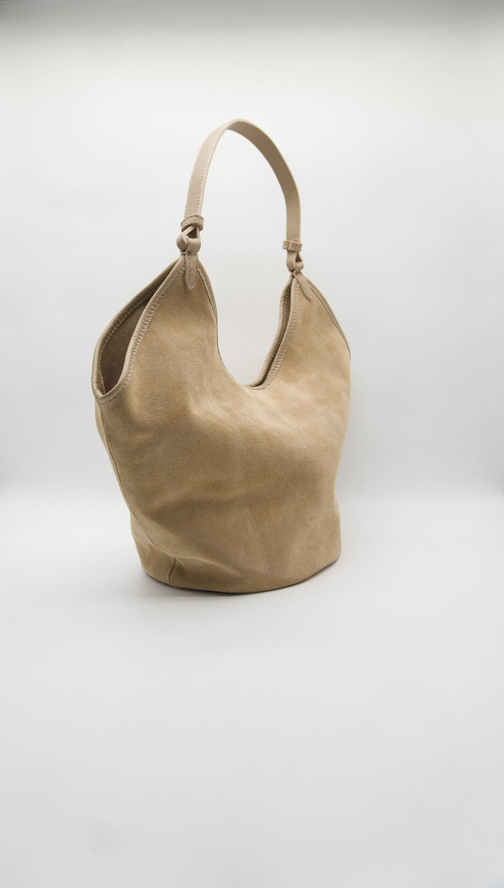 Gaby Italian Suede Tote Bag