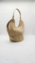 Gaby Italian Suede Tote Bag
