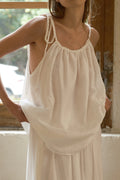 Braided Trim Halter Top