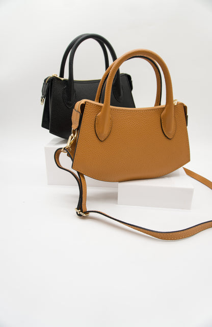 Valentina Top Handle Italian Leather Bag
