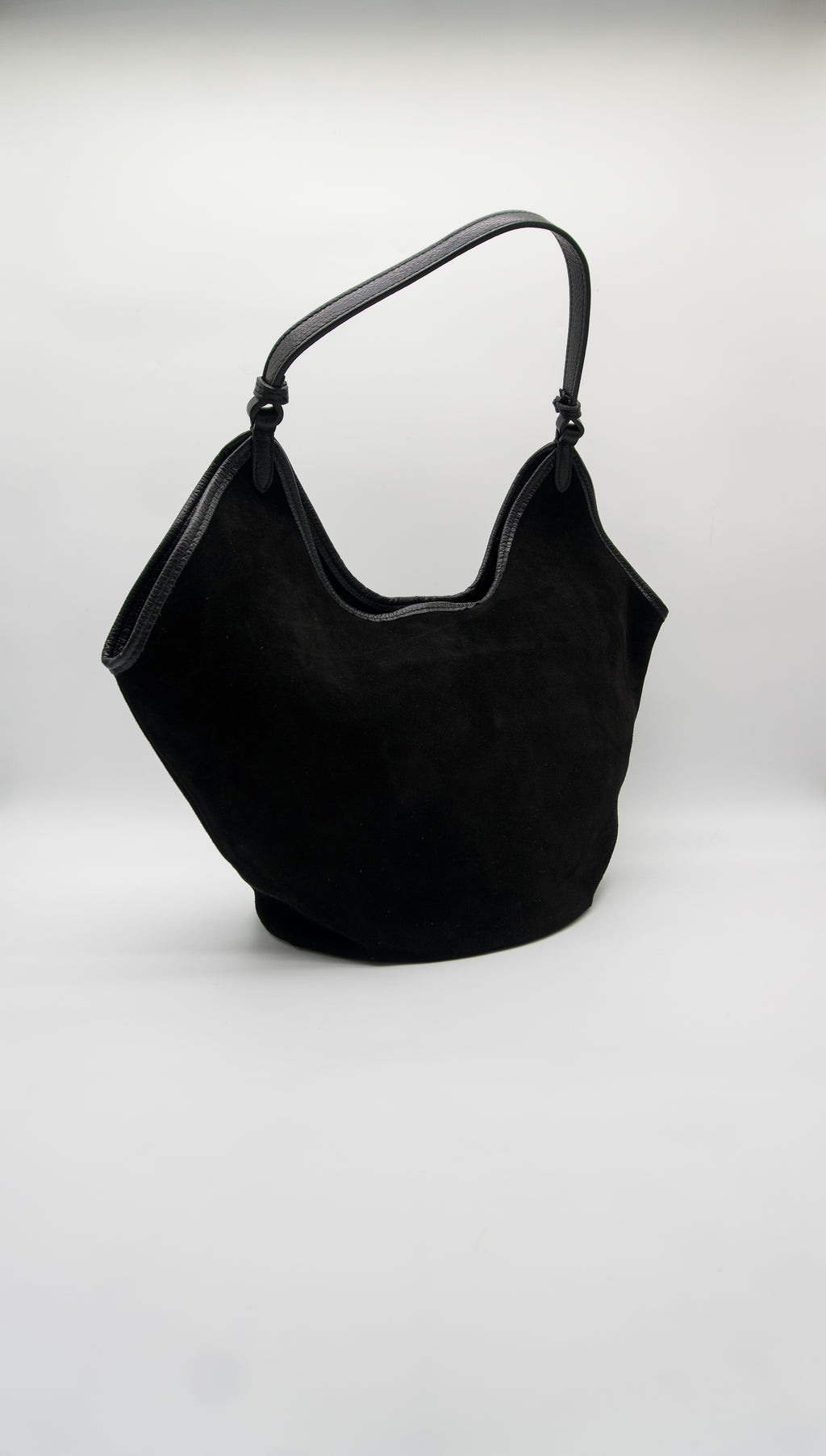 Gaby Italian Suede Tote Bag