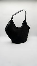 Gaby Italian Suede Tote Bag