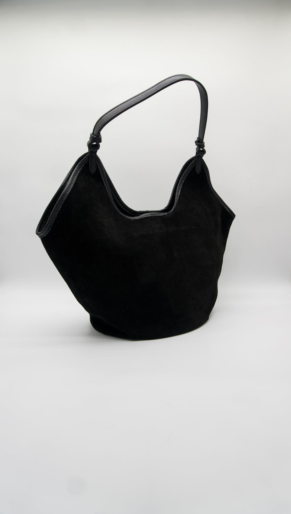 Gaby Italian Suede Tote Bag