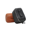 Travel Vanity & Makeup Bag in Italian Leather