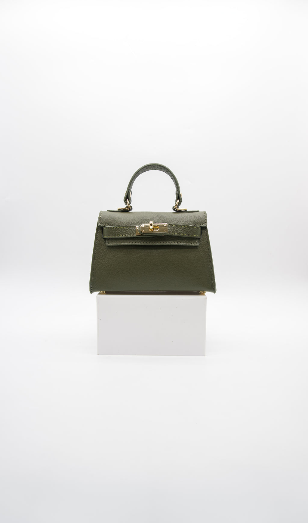 Vittoriana Top Handle Turn Clasp Handbag