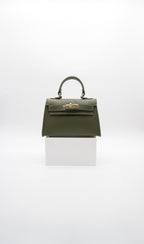 Vittoriana Top Handle Turn Clasp Handbag