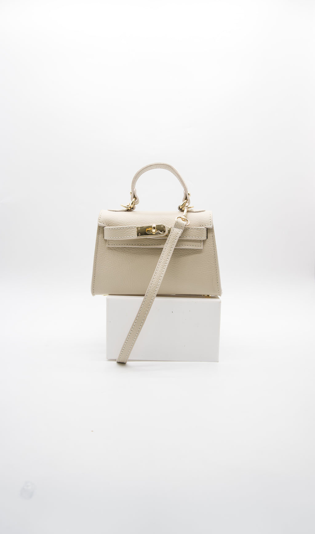 Vittoriana Top Handle Turn Clasp Handbag