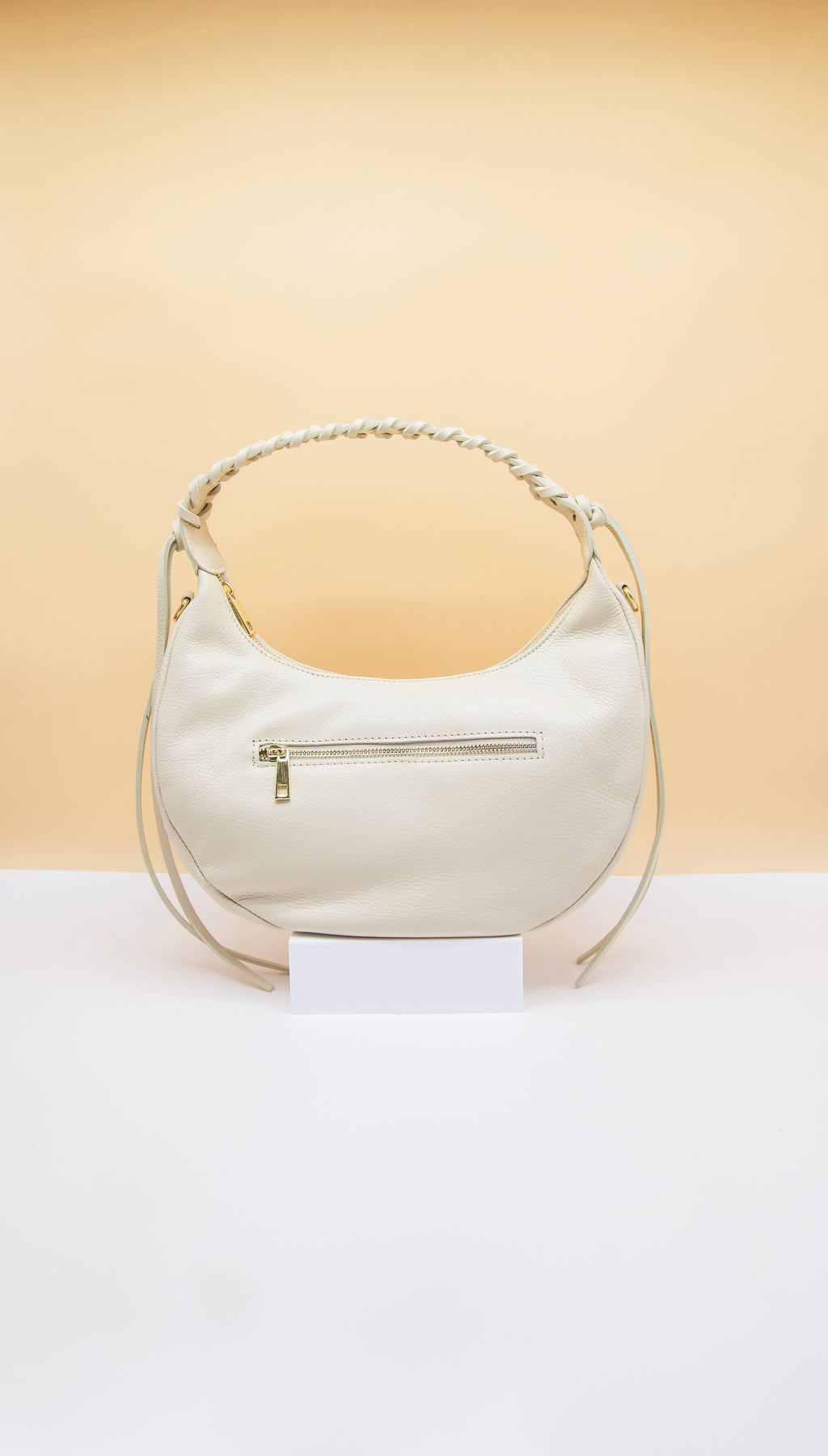 Winnie Whipstitch Hobo Italian Leather Bag