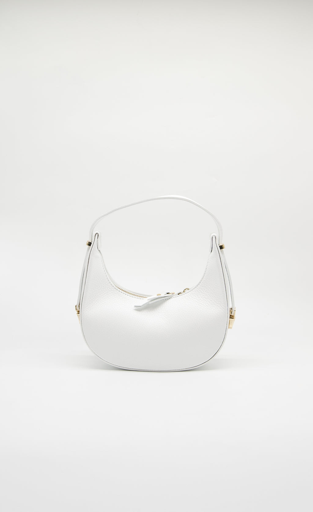 Pia Italian Leather Crescent Bag