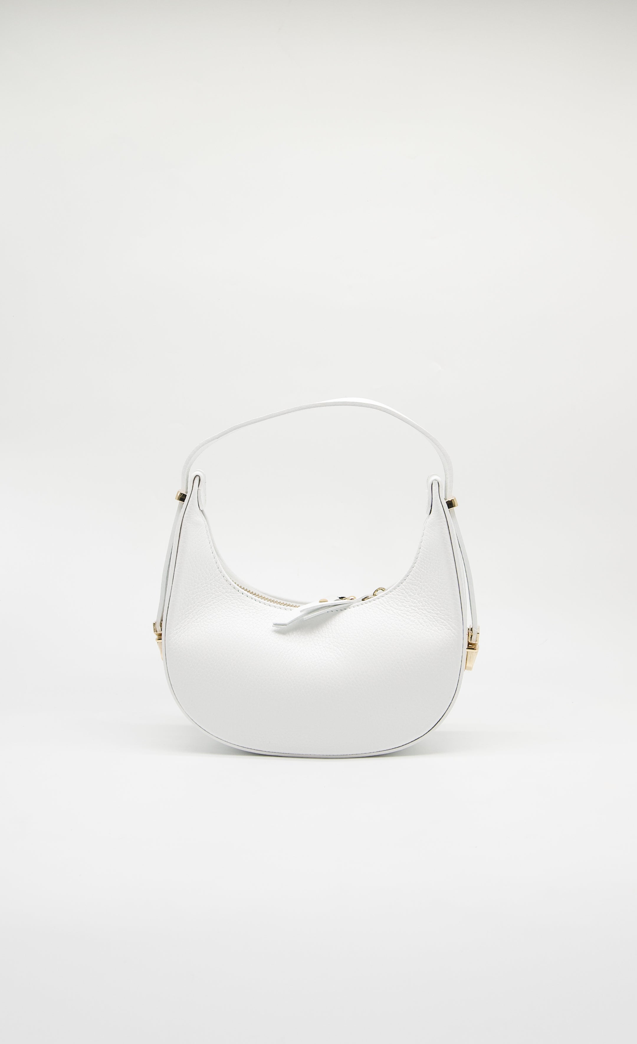 Pia Italian Leather Crescent Bag