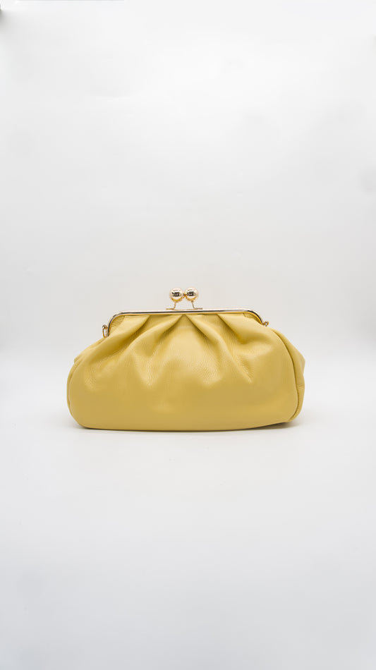 Carmella Oversized Kiss Lock Bag