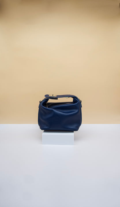 Zara Top Handle Leather Handbag
