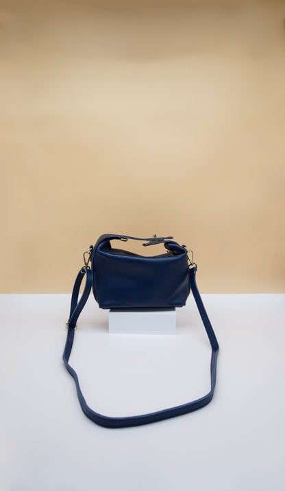 Zara Top Handle Leather Handbag
