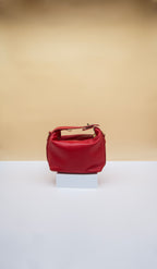 Zara Top Handle Leather Handbag