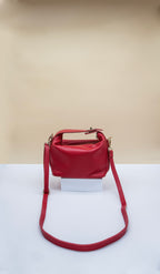 Zara Top Handle Leather Handbag