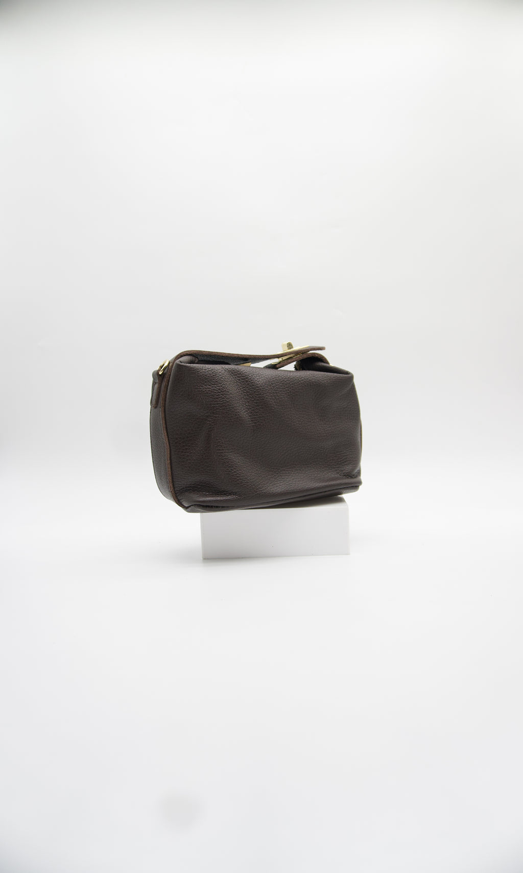 Zara Top Handle Leather Handbag