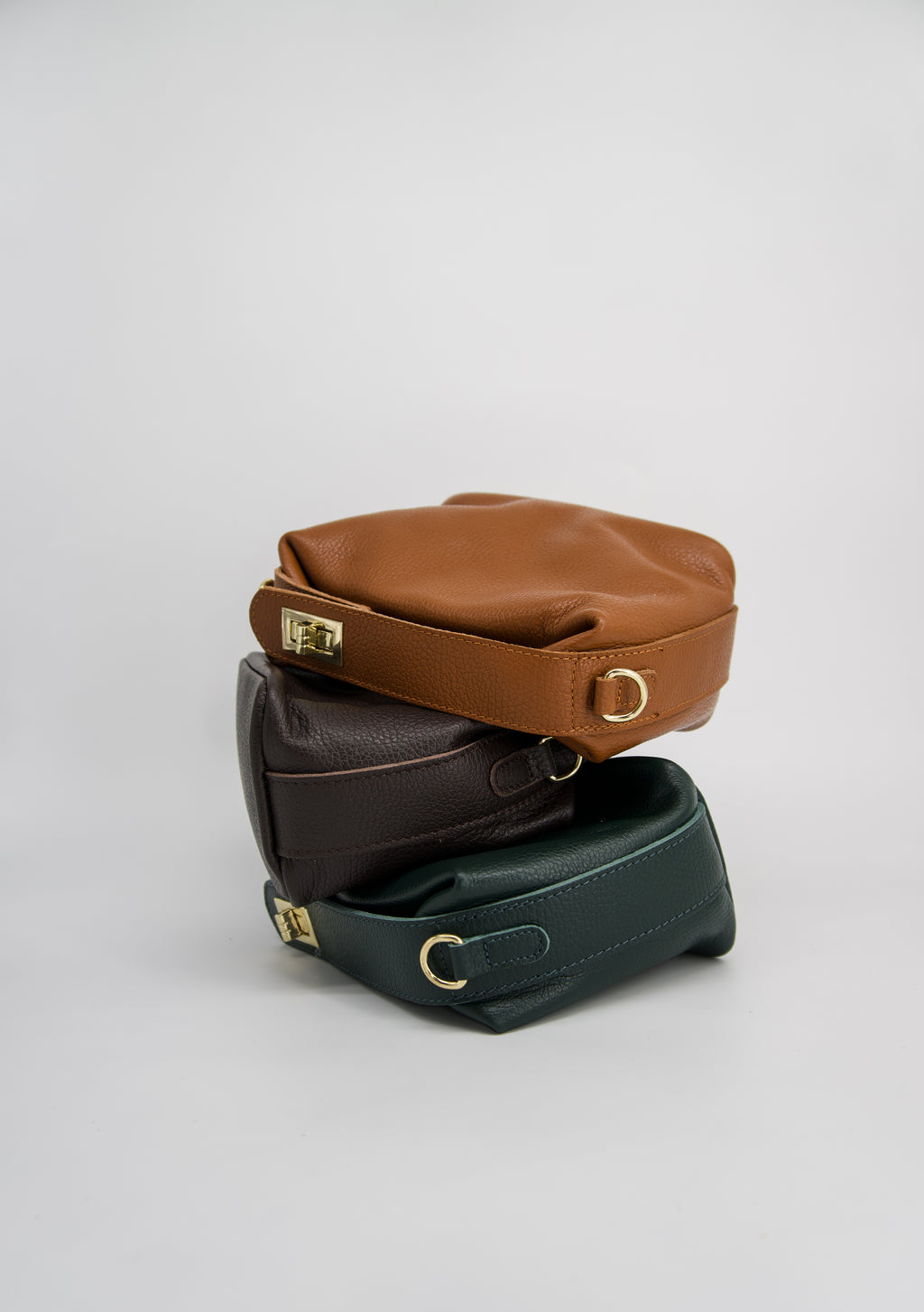 Zara Top Handle Leather Handbag