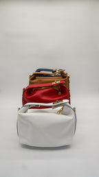 Zara Top Handle Leather Handbag