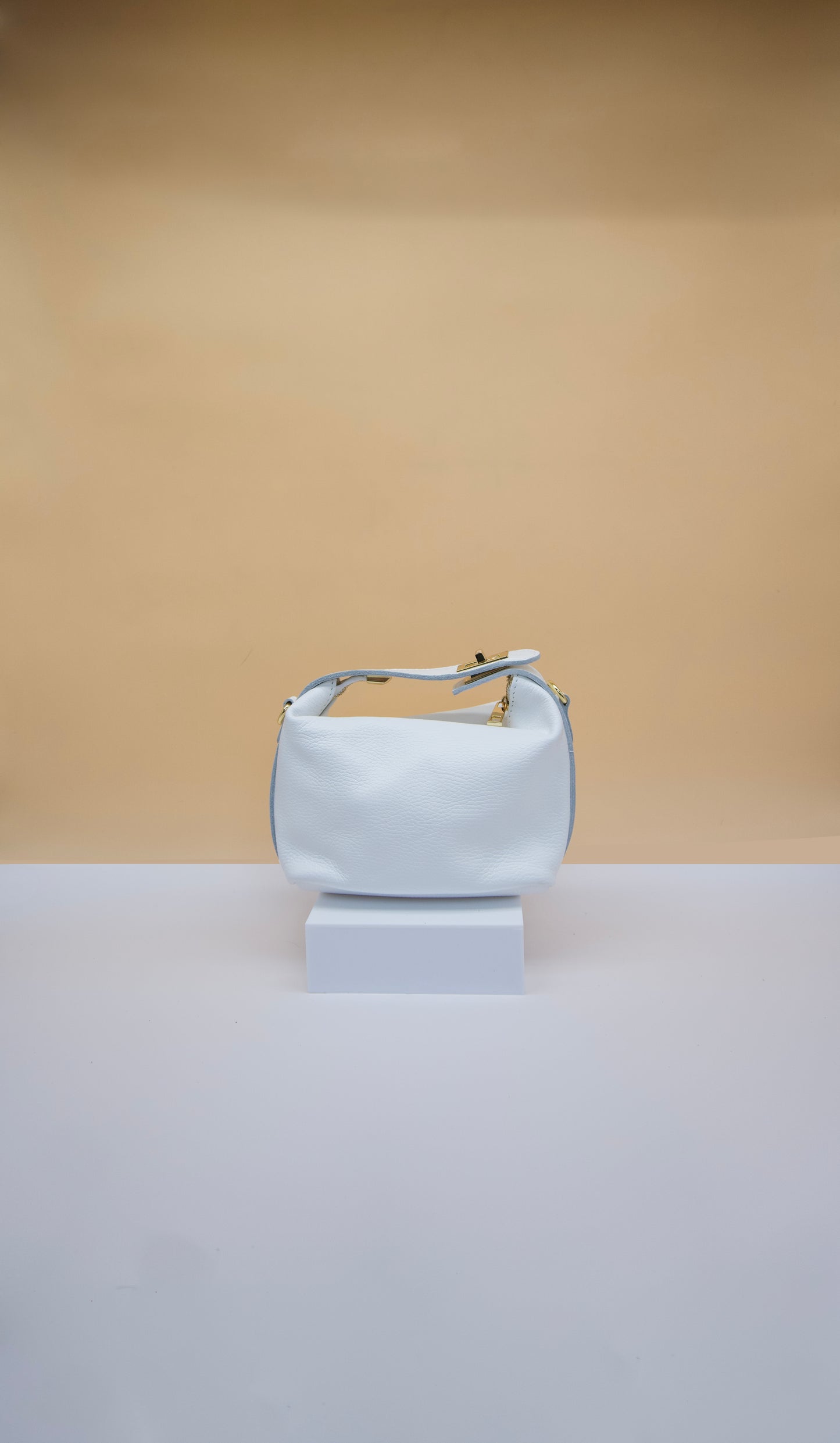 Zara Top Handle Leather Handbag