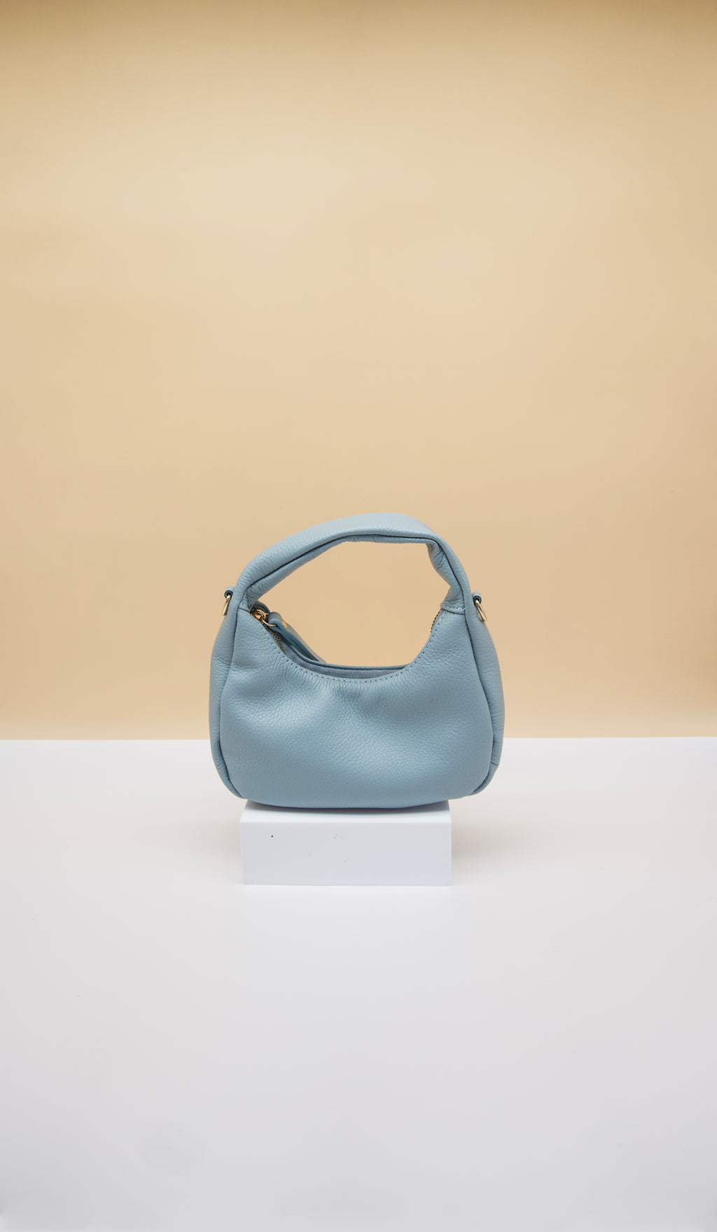 Zita Mini Cresent Italian Leather Bag