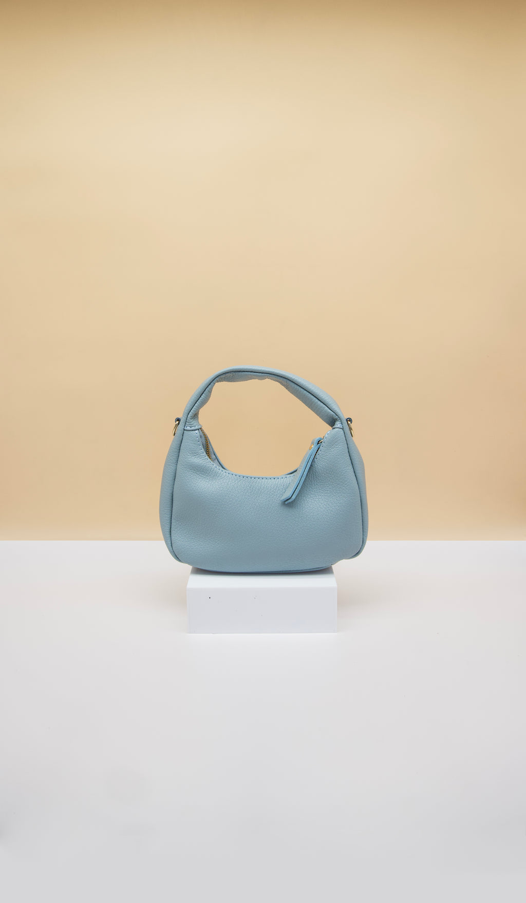 Zita Mini Cresent Italian Leather Bag