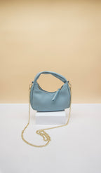 Zita Mini Cresent Italian Leather Bag