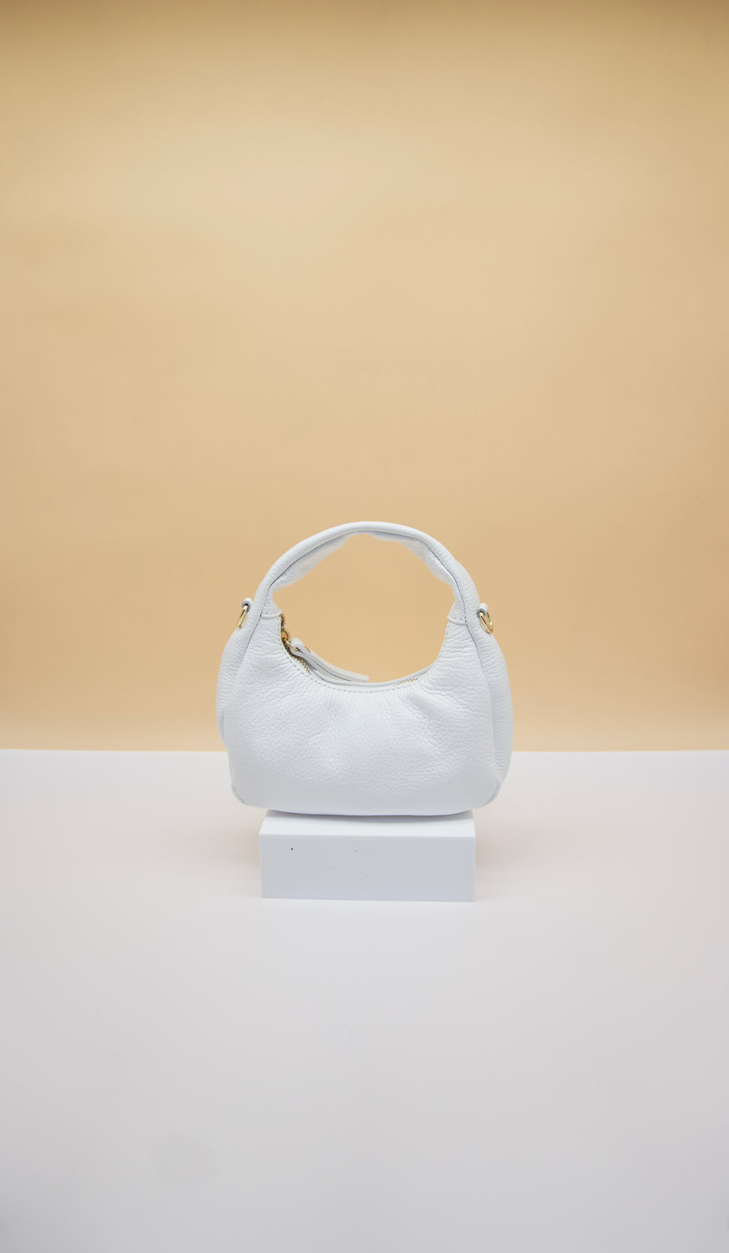 Zita Mini Cresent Italian Leather Bag